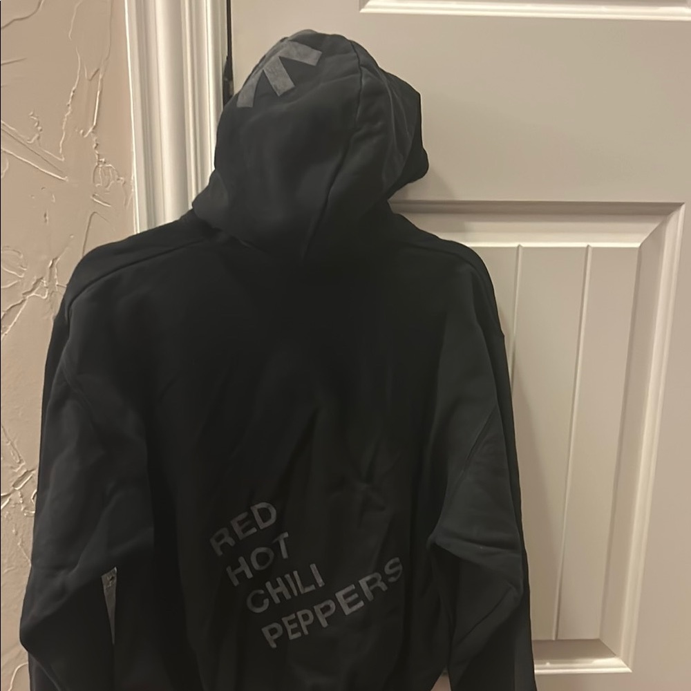 Black Red Hot Chili Peppers Zip Up Hoodie
